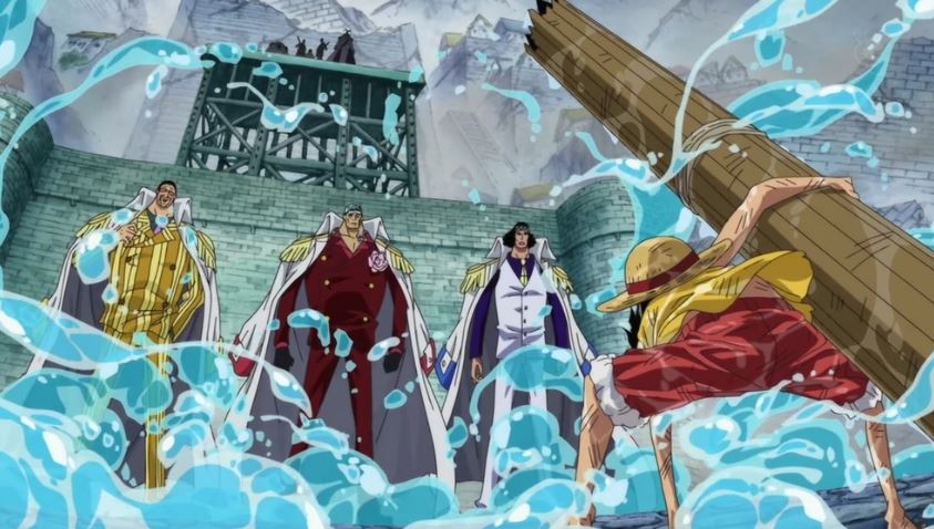 Marineford é um dos arcos mais marcantes dentro de One Piece