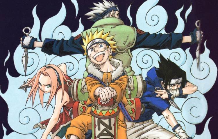 Naruto é um dos mangás mais vendidos
