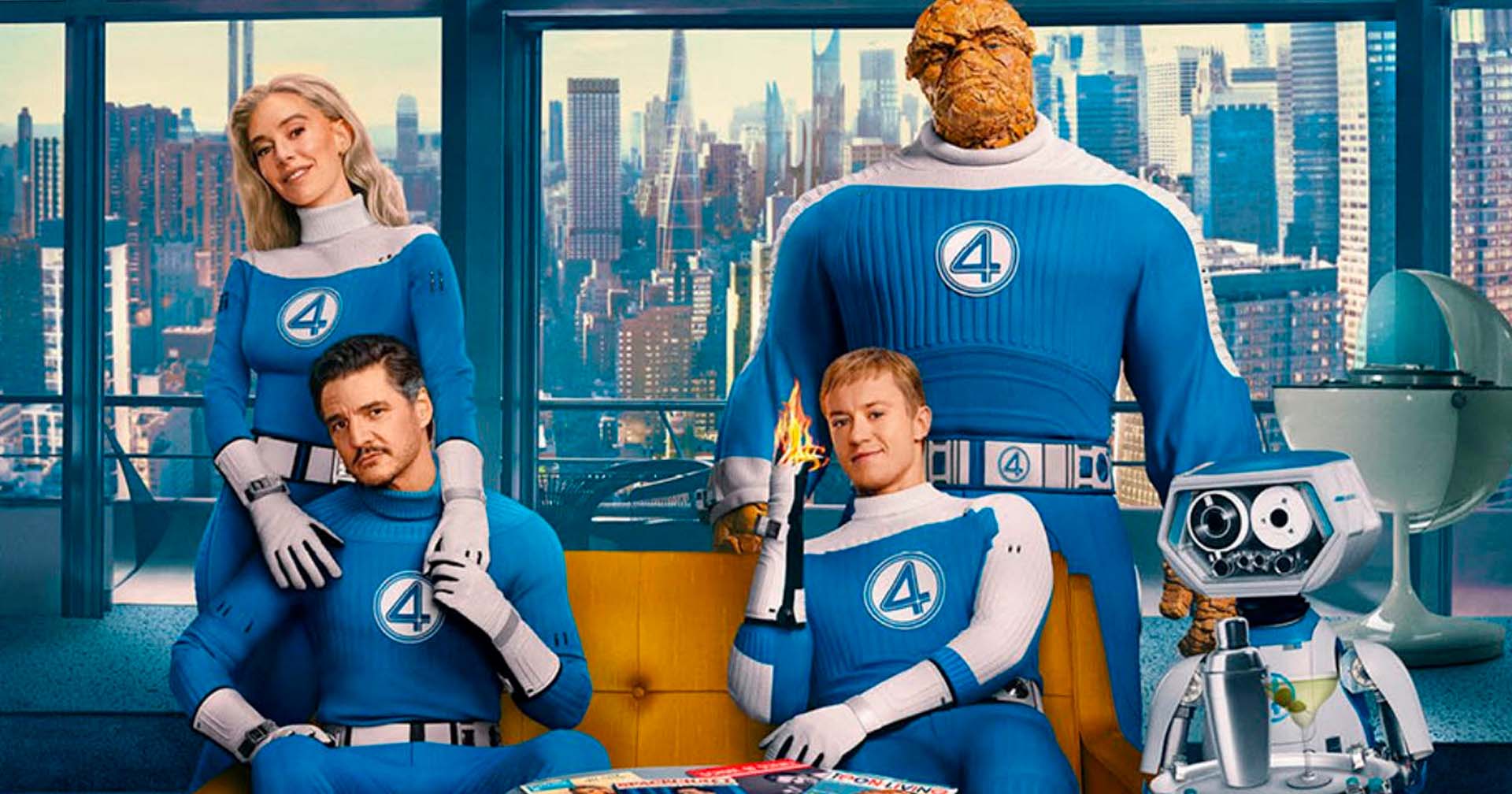 Quarteto Fantástico: Primeiros Passos chegará em julho e é um dos destaques da Marvel