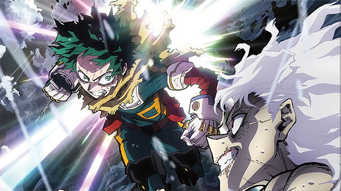 My Hero anime do ano